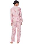 Lauren Ralph Lauren Floral Shirt Long Pyjama Set, Pink/Multi