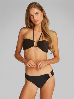 Calvin Klein U-Bar Bikini Bottoms, Black, Black