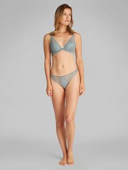 Calvin Klein CK INSTINCT Plunge Bra - view 2, Lead