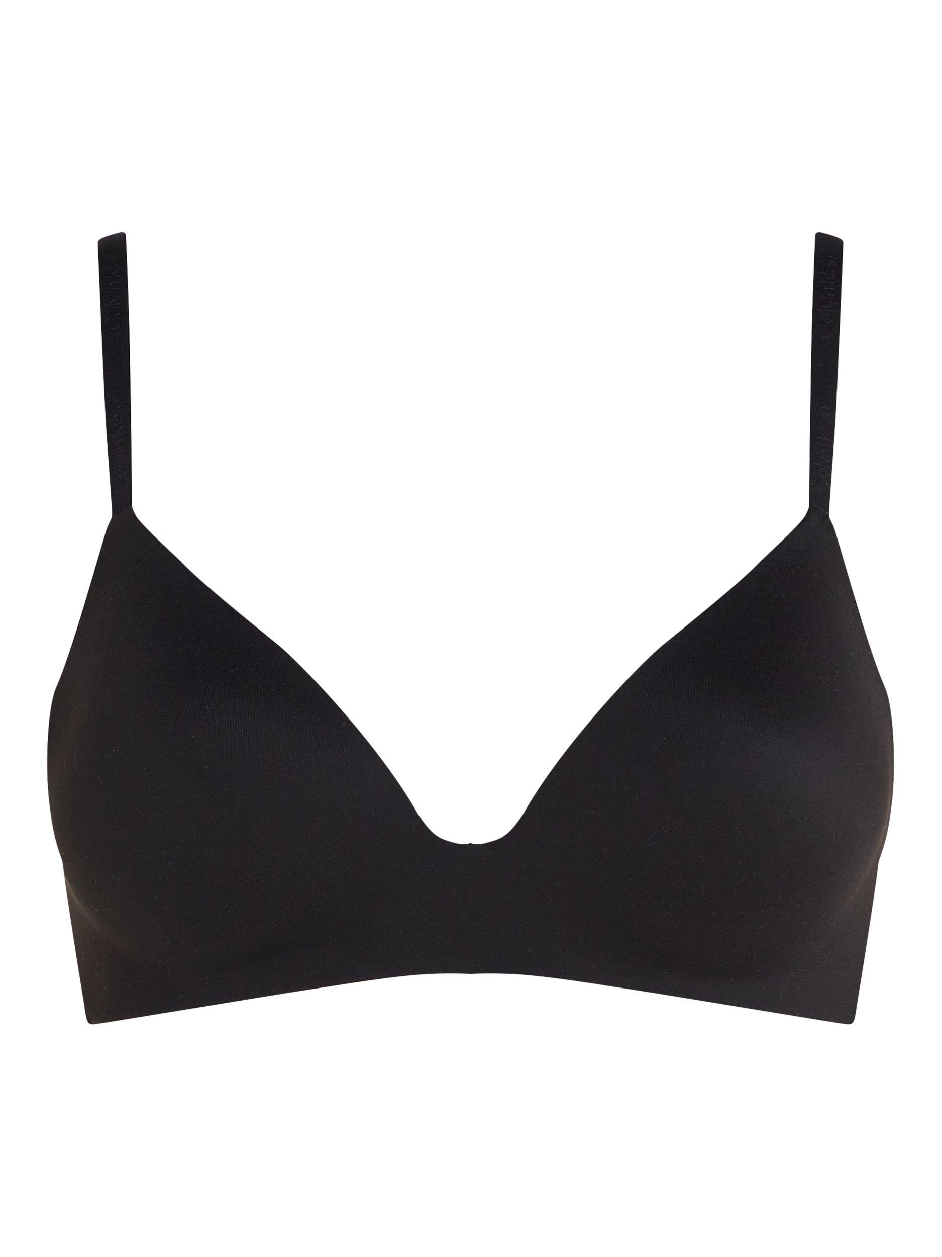 Product image 5 of 5, which shows Calvin Klein Perfectly Fit Wire Free T-Shirt Bra, Black, 32A