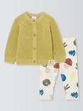 John Lewis Baby Cardigan and Leggings Set, Multi