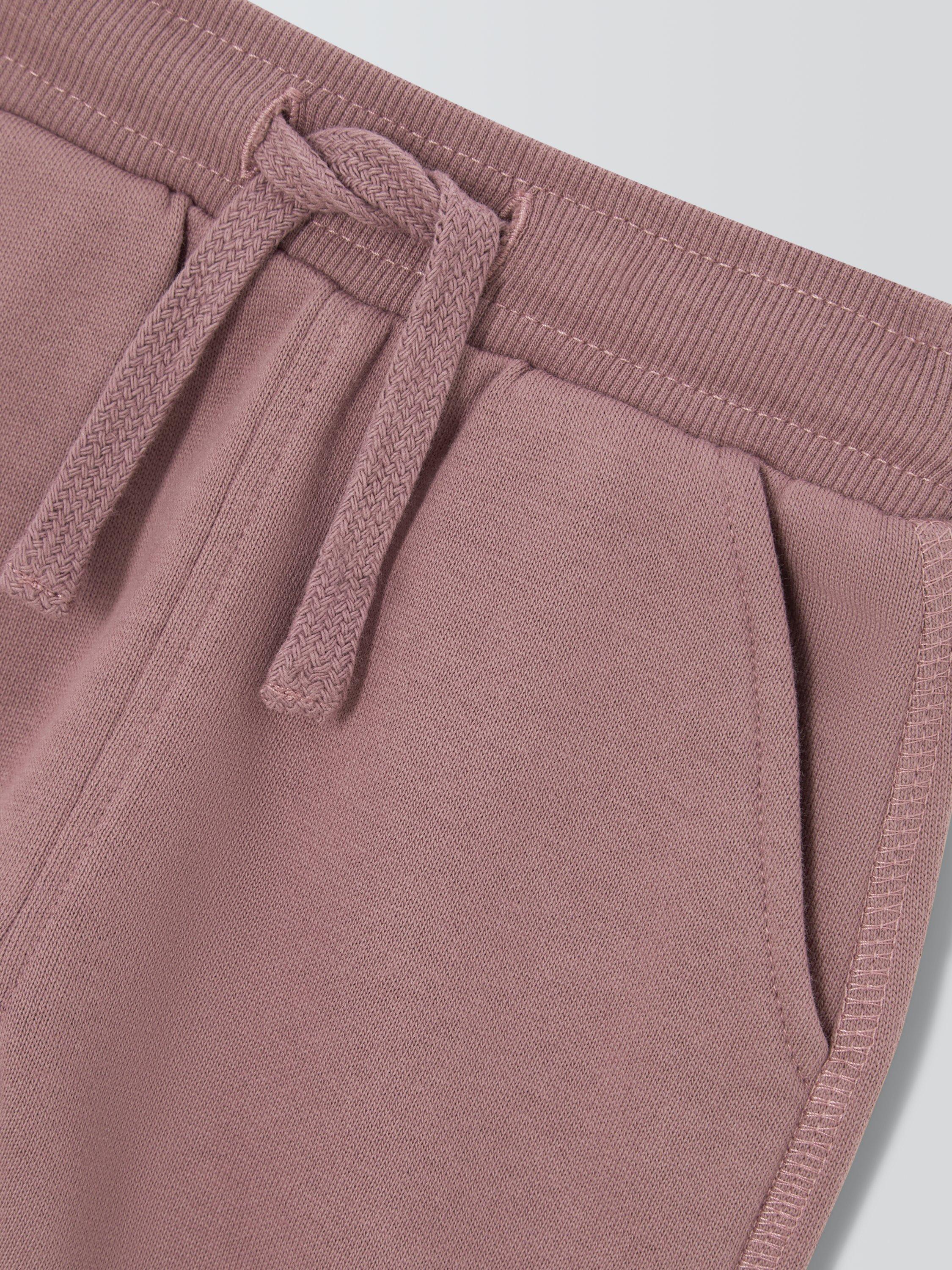 Product image 3 of 3, which shows John Lewis Baby Joggers, Dark Pink, 3-6 months