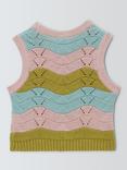 John Lewis Baby Wavy Knit Tank Top, Multi