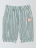 John Lewis Baby Cotton Twill Stripe Trousers, Multi