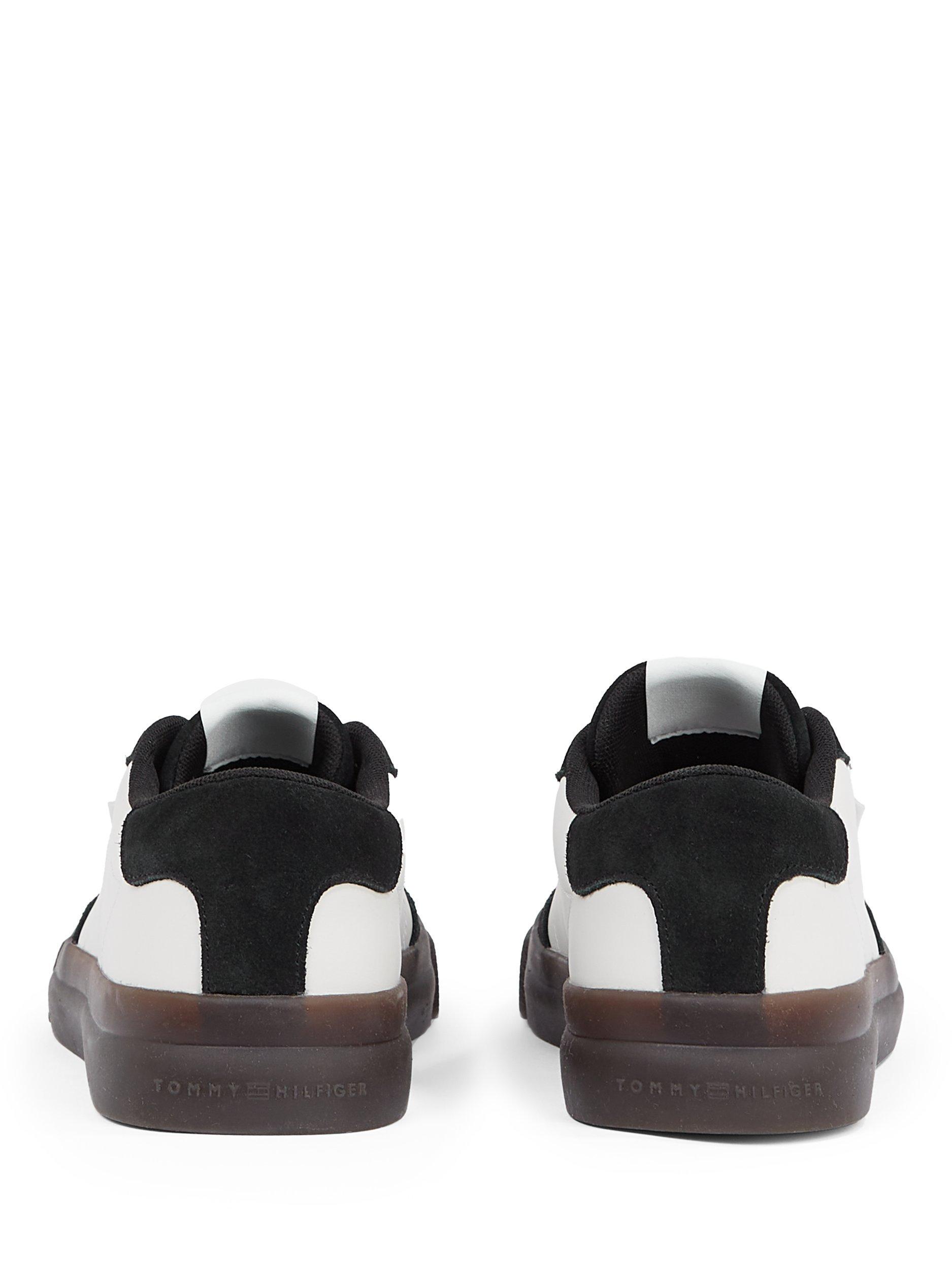 Product image 4 of 6, which shows Tommy Hilfiger Leather Cupset Summer Trainers, Ecru, EU41