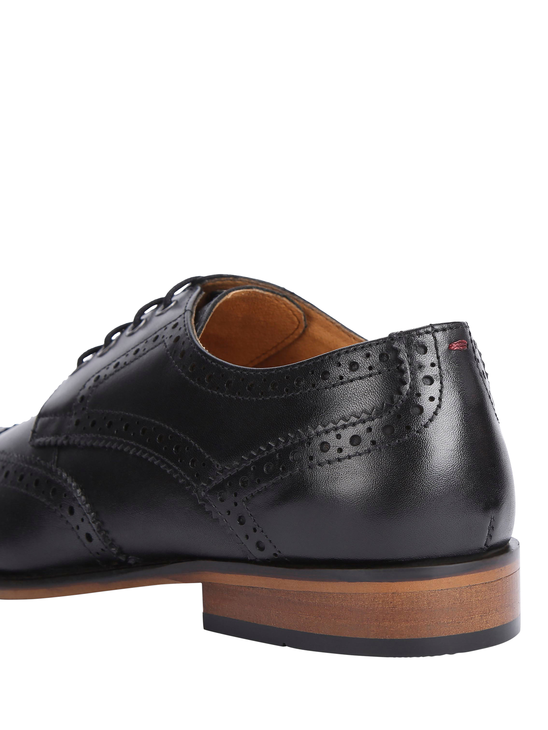 Product image 4 of 5, which shows KG Kurt Geiger Connor Leather Lace Up Brogues, Black, 7