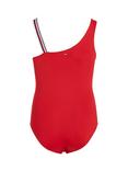Tommy Hilfiger Kids' One Shoulder Swimsuit