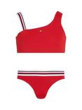 Tommy Hilfiger Kids' One Shoulder Bikini Set