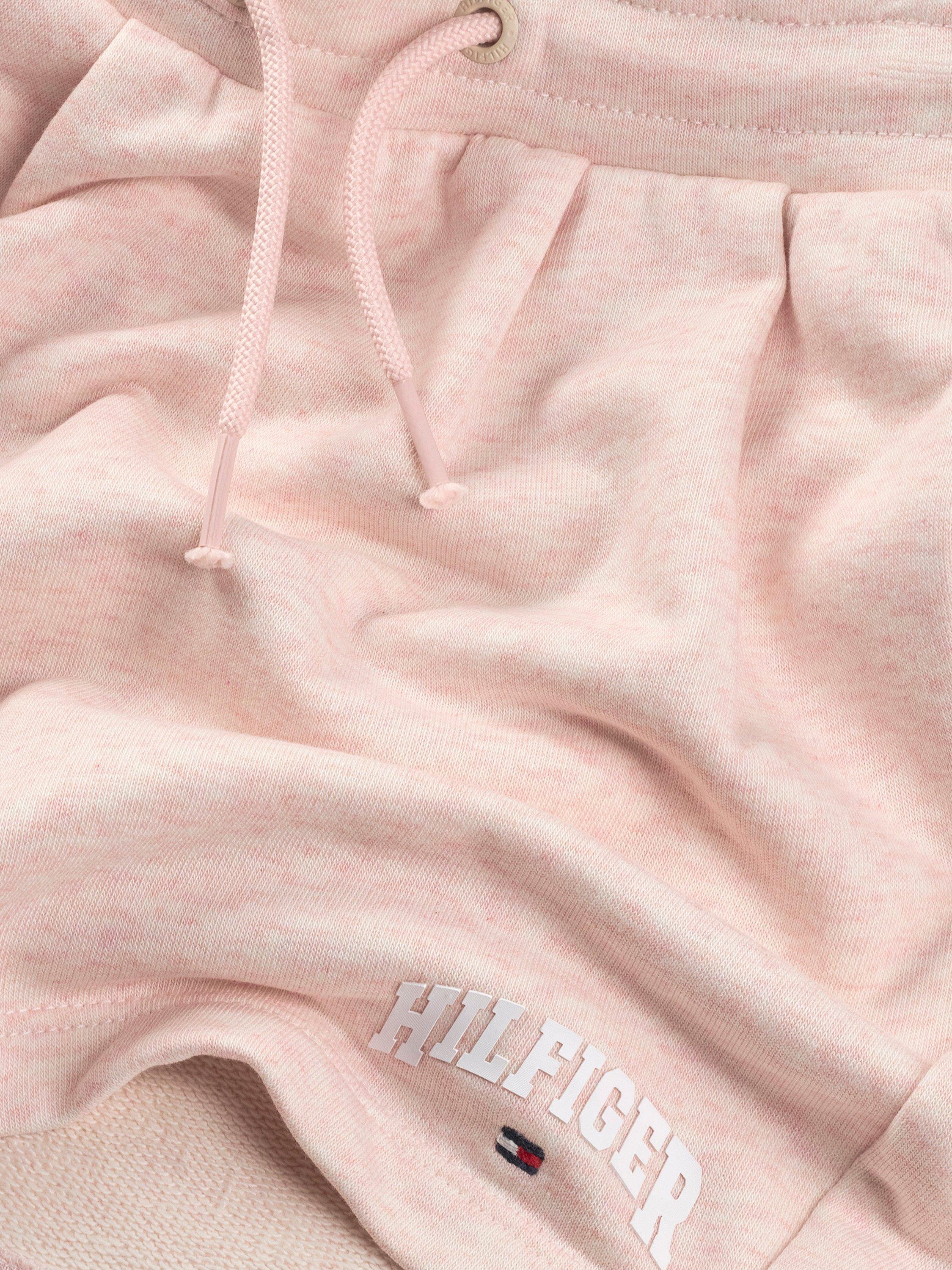 Product image 7 of 7, which shows Tommy Hilfiger Kids' Pleated Terry Skirt, Coral Ice Heather, 3 years