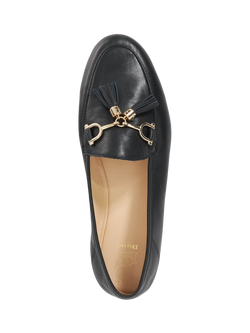 Dune London Greysons Leather Tassle Loafers - view 2, Black