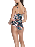 Panos Emporio Magnolia Potenza Swimsuit, Black/Multi