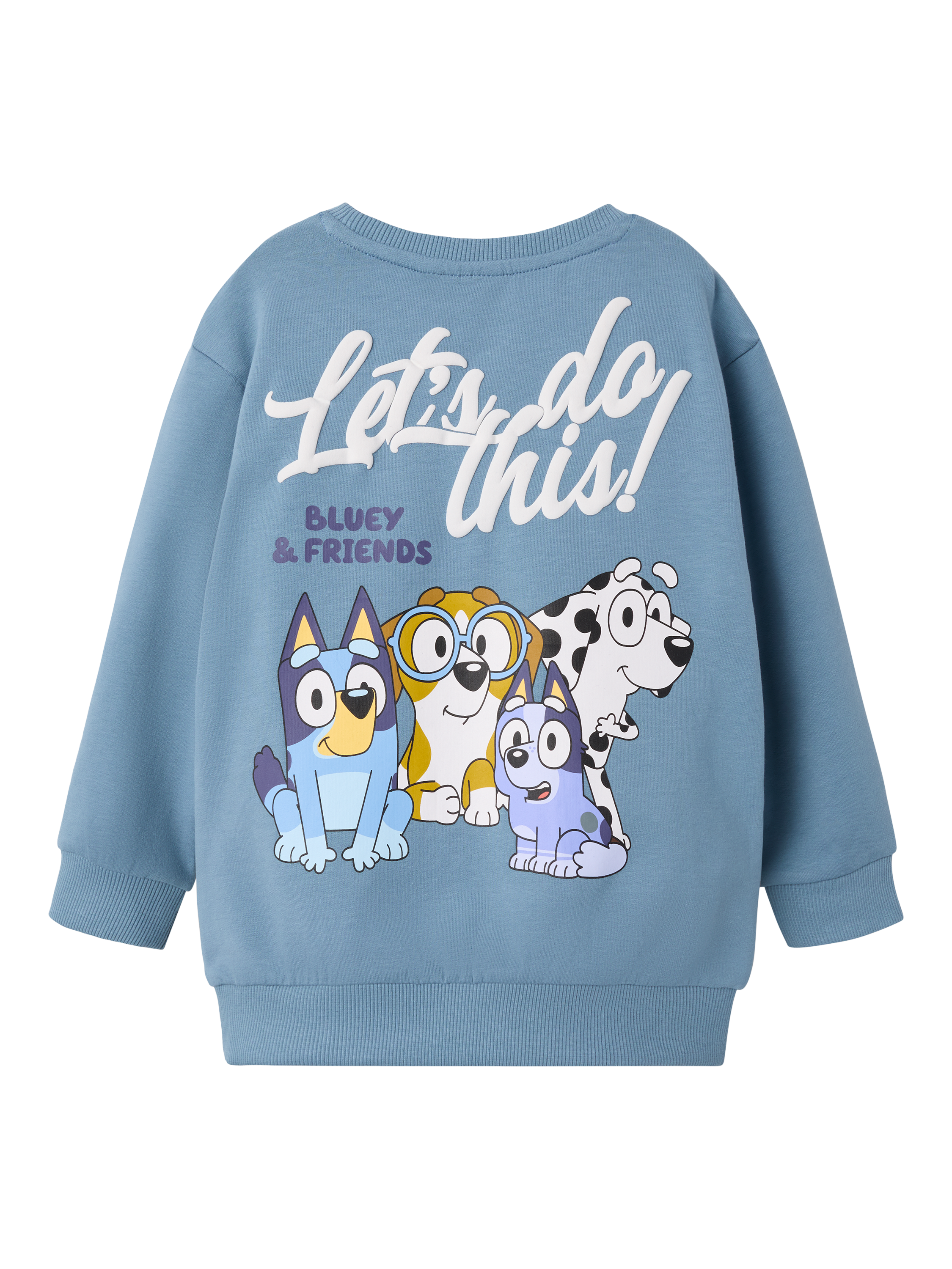 Product image 2 of 3, which shows NAME IT Kids' Bluey Sweatshirt, Spring Lake, 18-24 months