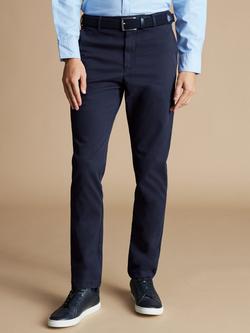 Charles Tyrwhitt Classic Fit Non-Iron Chino Trousers, French Navy, French Navy