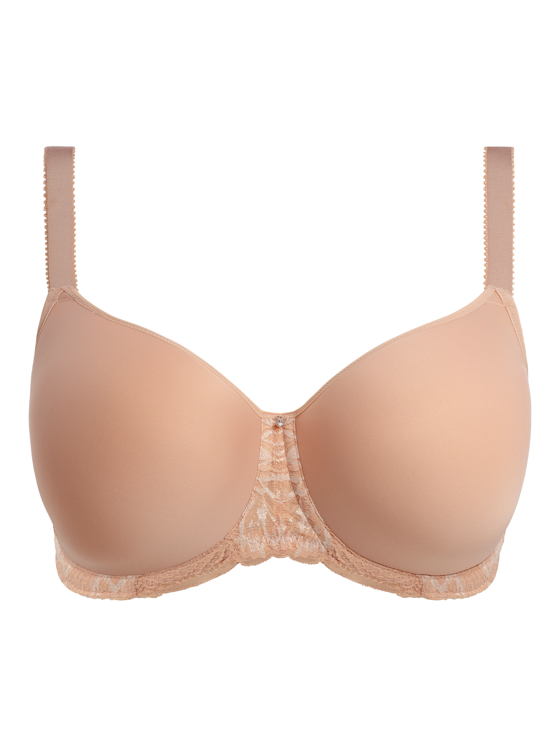 Product image 5 of 5, which shows Fantasie Emmaline Moulded Spacer Bra, Natural Beige, 30D