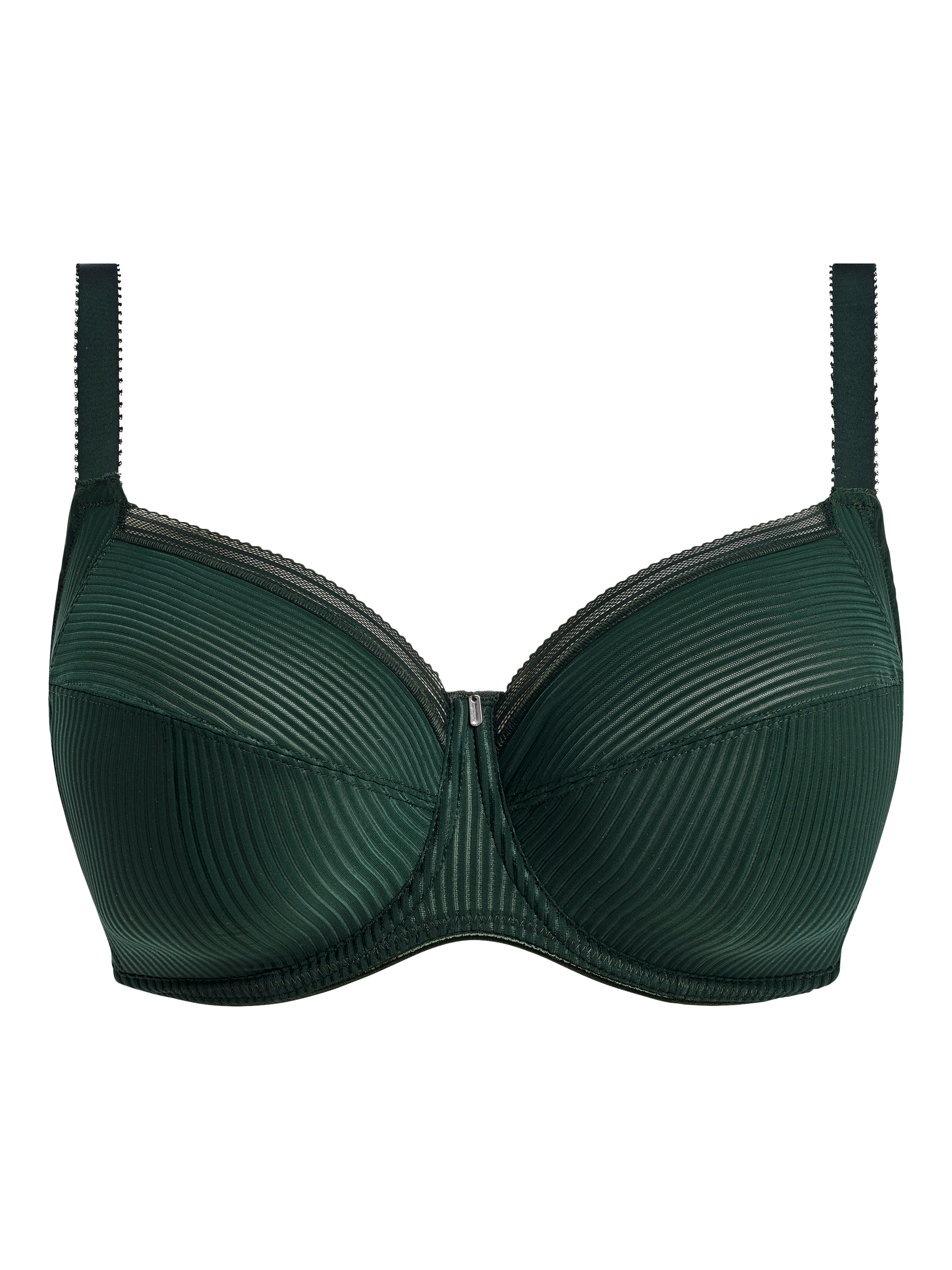 Product image 5 of 5, which shows Fantasie Fusion Underwire Full Cup Side Support Bra, Evergreen, 32F
