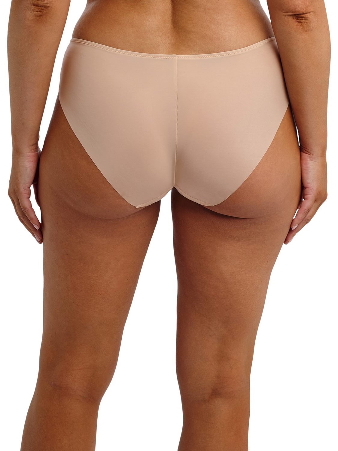 Product image 3 of 6, which shows Fantasie Emmaline Lace Knickers, Natural Beige, S
