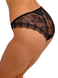 Freya Fascinate Floral Lace Knickers, Black