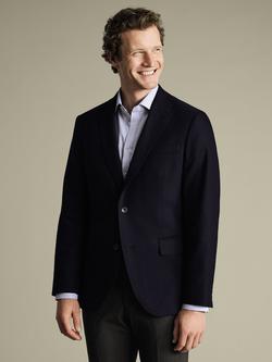 Charles Tyrwhitt Slim Fit Wool Blend Suit Jacket, Navy - view 2, Navy