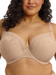Elomi Nerina Underwired Plunge Bra, Sahara