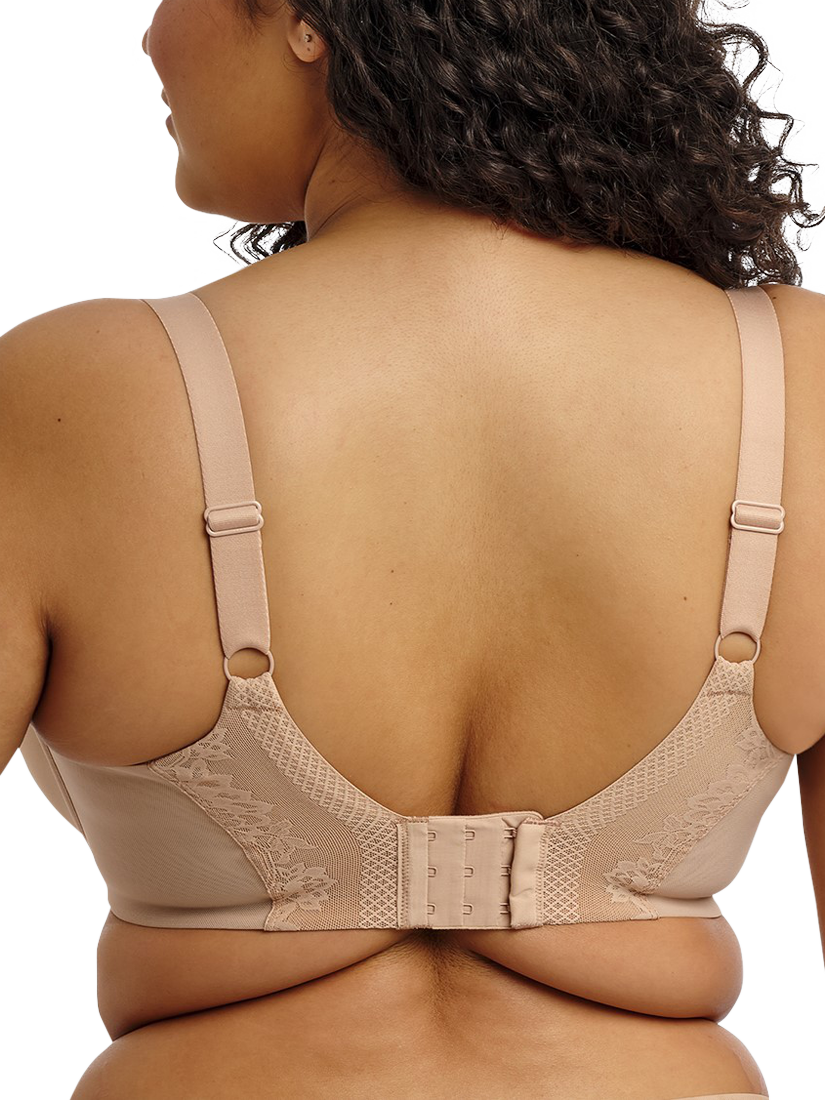 Product image 2 of 4, which shows Elomi Nerina Underwired Plunge Bra, Sahara, 34F
