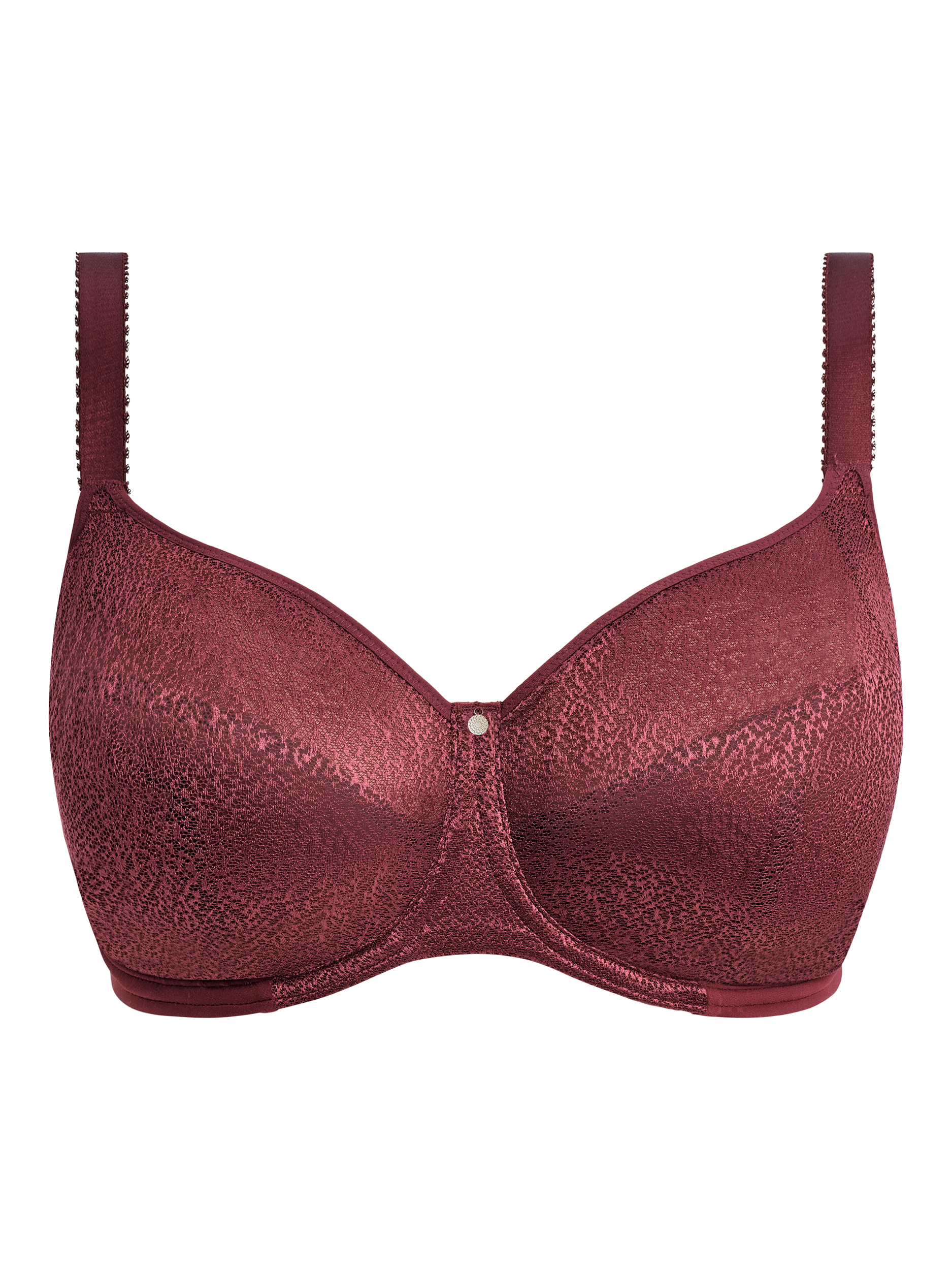 Product image 5 of 5, which shows Fantasie Demure Moulded Non-Padded Underwired Bra, Fig, 32DD