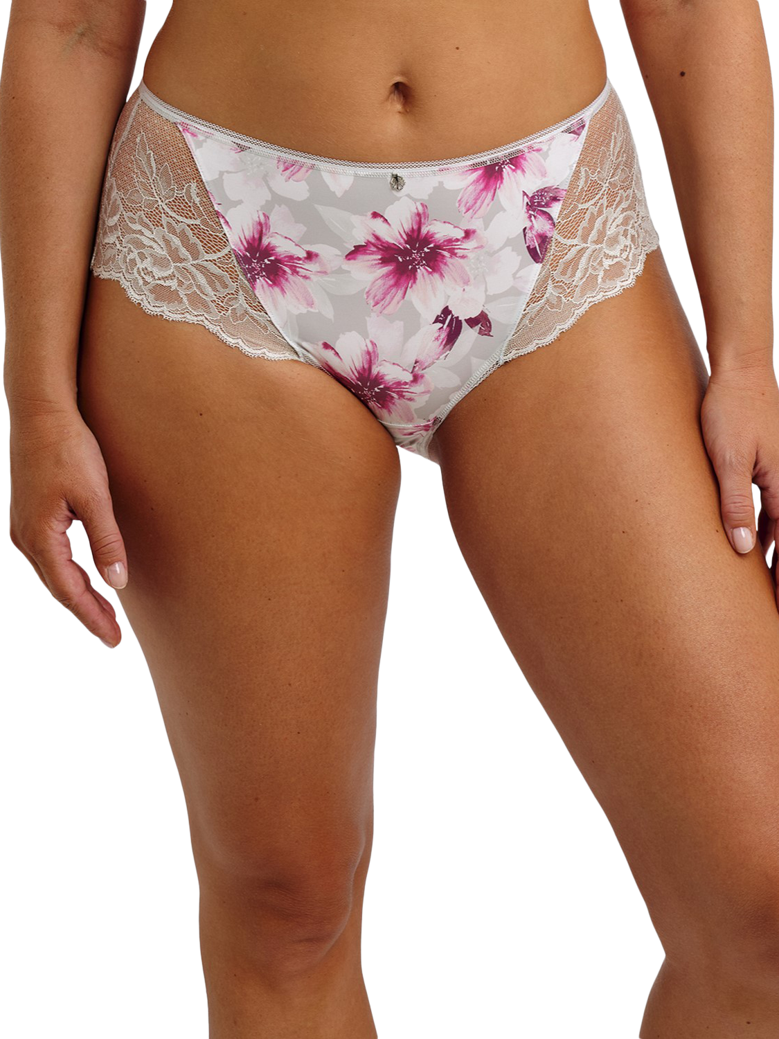 Product image 1 of 6, which shows Fantasie Pippa Shorty Knickers, Wallflower, M