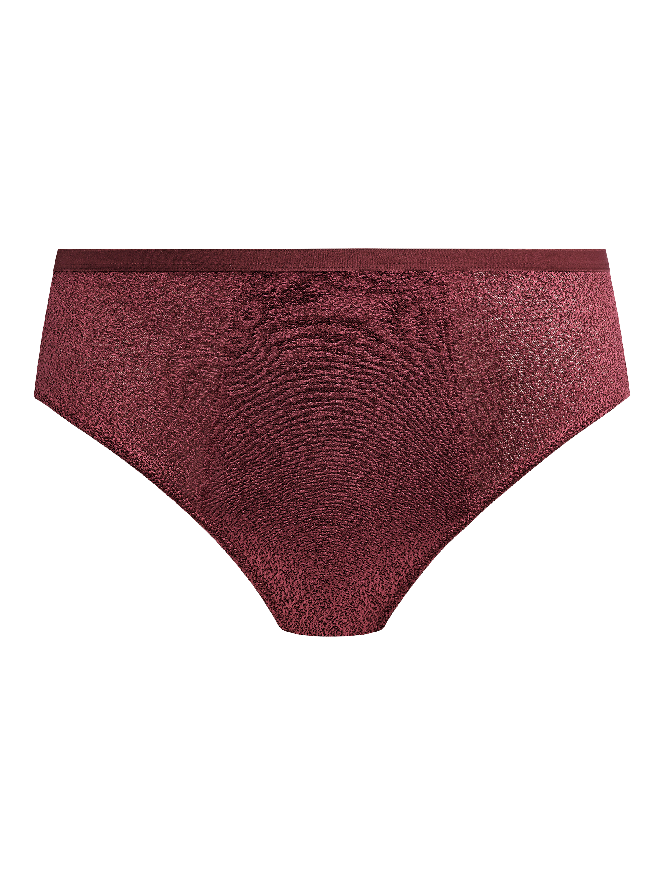Product image 6 of 6, which shows Fantasie Demur High Waist Knickers, Fig, M