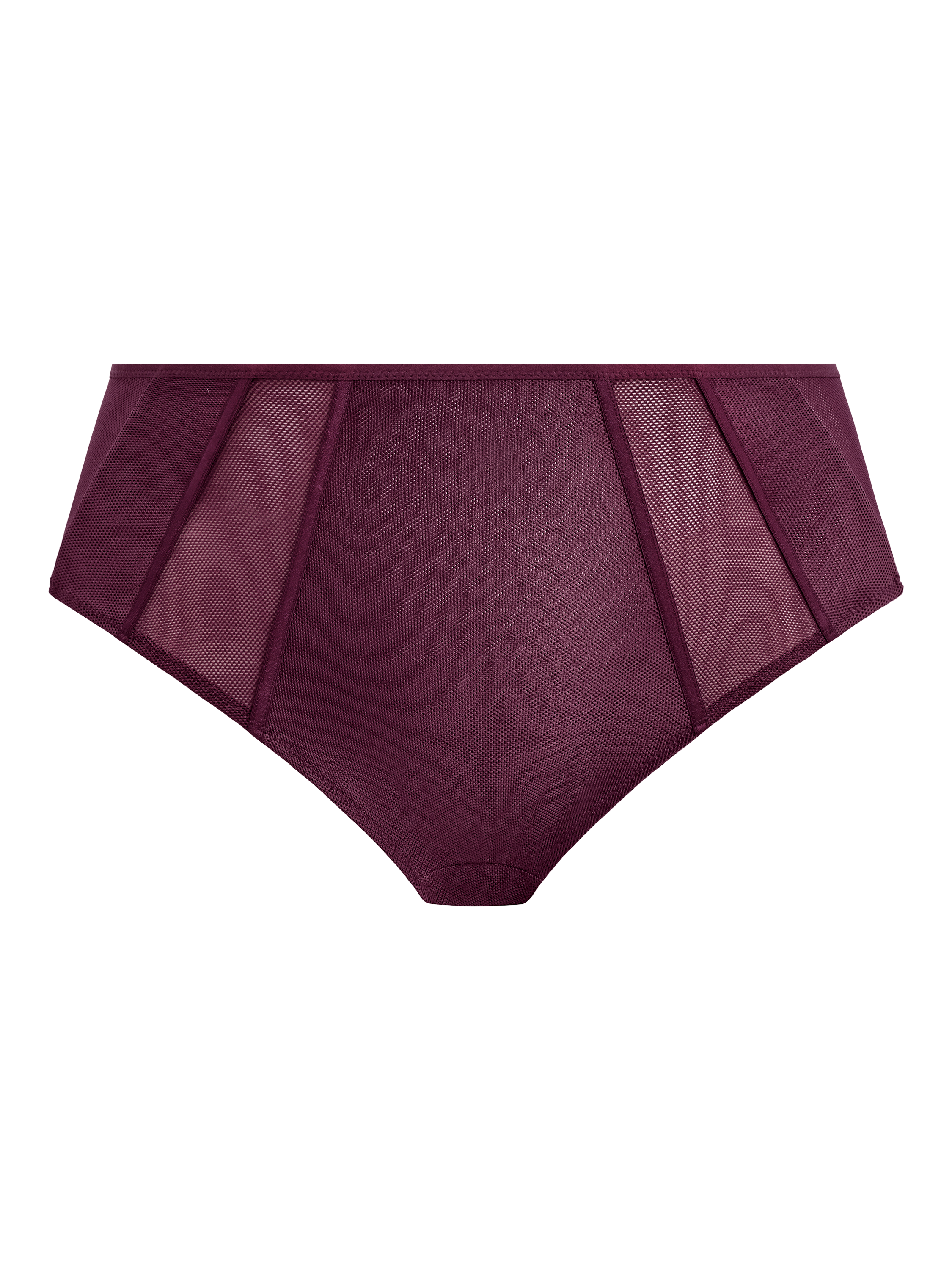 Product image 6 of 6, which shows Elomi Kintai Full Brief, Blackberry, M