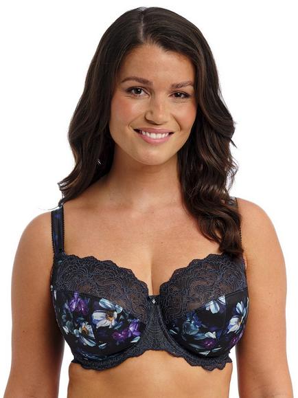 Fantasie Lucia Underwired Balcony Bra, Midnight, Midnight