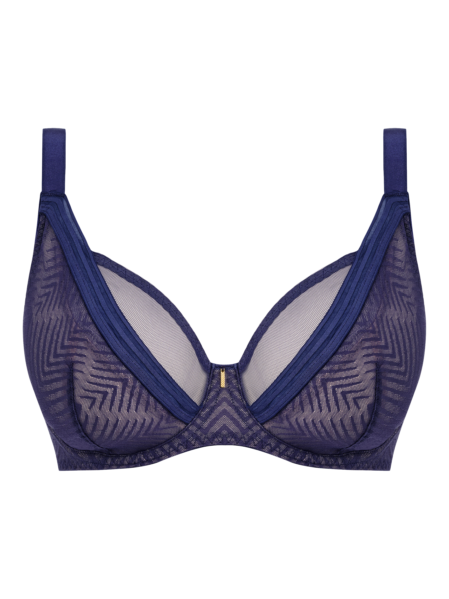 Product image 5 of 5, which shows Freya Tailored High Apex Bra, Dark Sapphire, 30E
