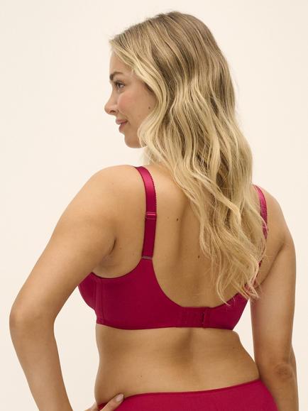Fantasie Illusion Underwired Side Support Bra - view 2, Red