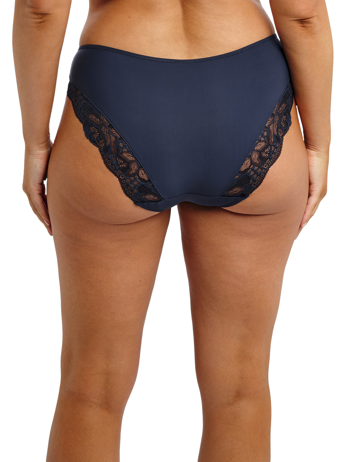 Product image 2 of 5, which shows Fantasie Reflect Bikini Knickers, Navy, S