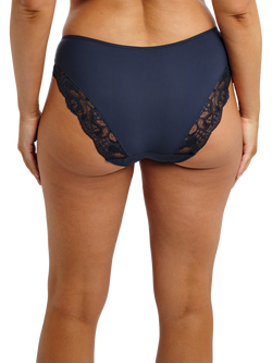 Fantasie Reflect Bikini Knickers, Navy - view 2, Navy