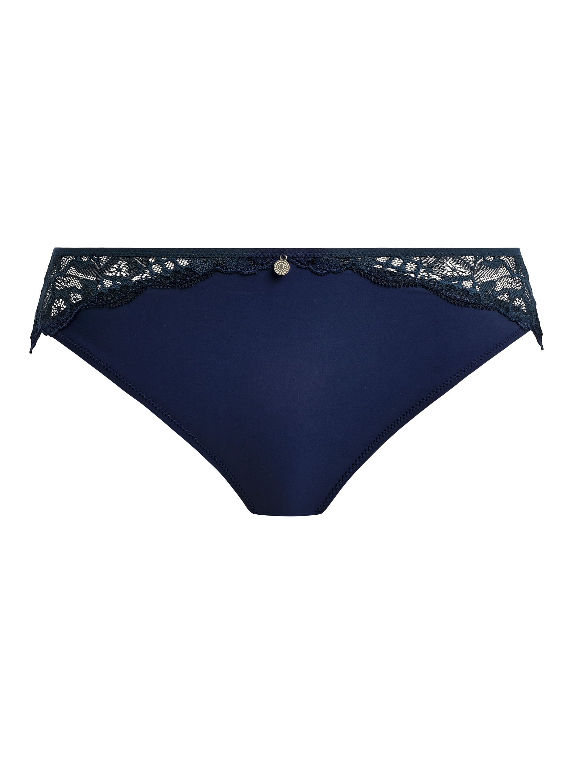 Product image 5 of 5, which shows Fantasie Reflect Bikini Knickers, Navy, S