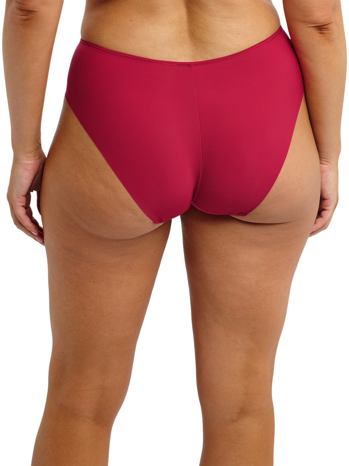 Product image 2 of 6, which shows Fantasie Illusion Knickers, Red, S