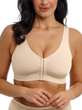 Wacoal B-Smooth Front Closure Non-Wired Post-Surgery Bralette, Nude
