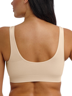 Wacoal B-Smooth Front Closure Non-Wired Post-Surgery Bralette - view 2, Nude