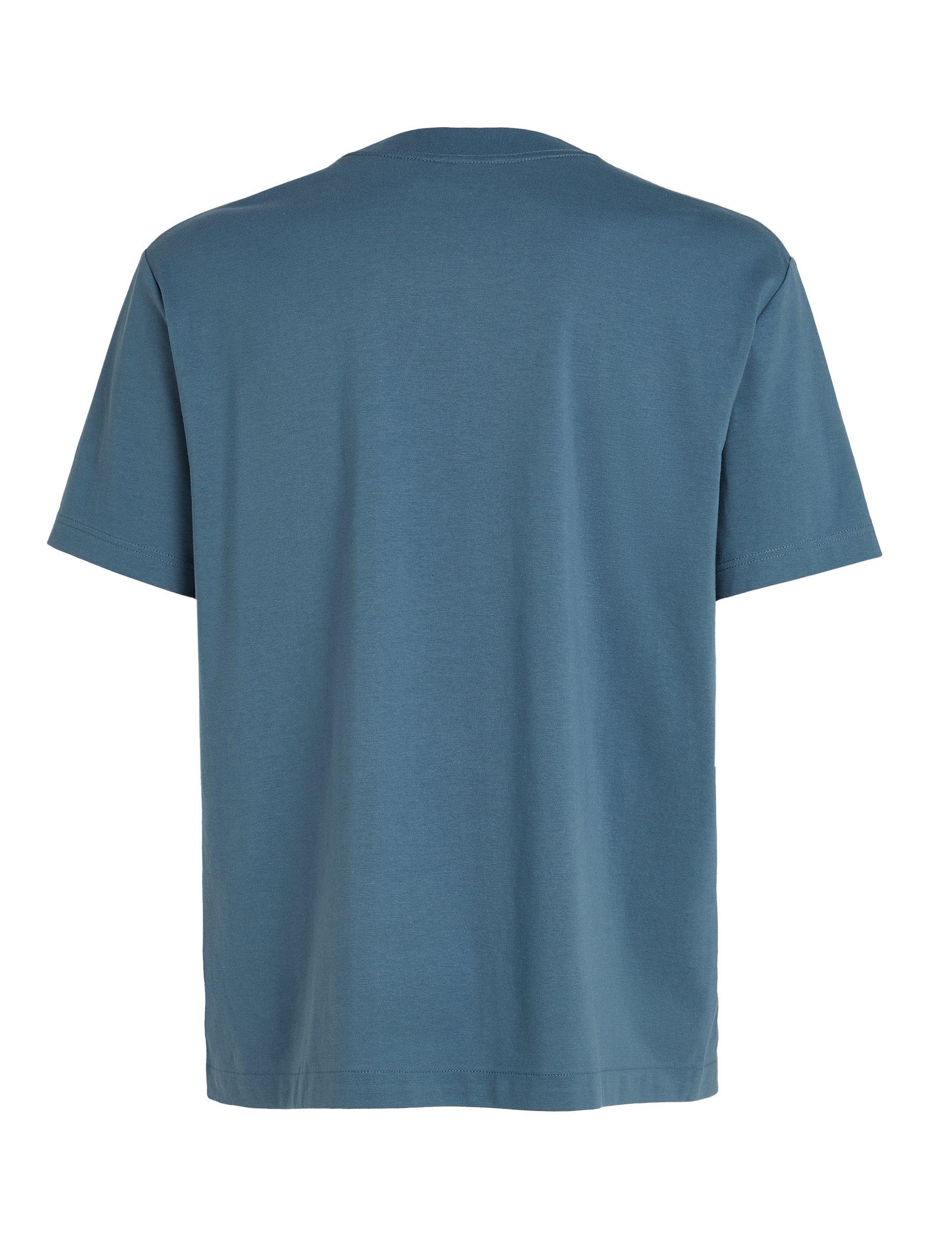 Product image 6 of 6, which shows Calvin Klein Jeans Cotton Applique Regular Fit T-Shirt, Vintage Indigo, S