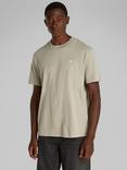 Calvin Klein Jeans Cotton Regular Fit Short Sleeve Painted Logo T-Shirt, Laurel Oak