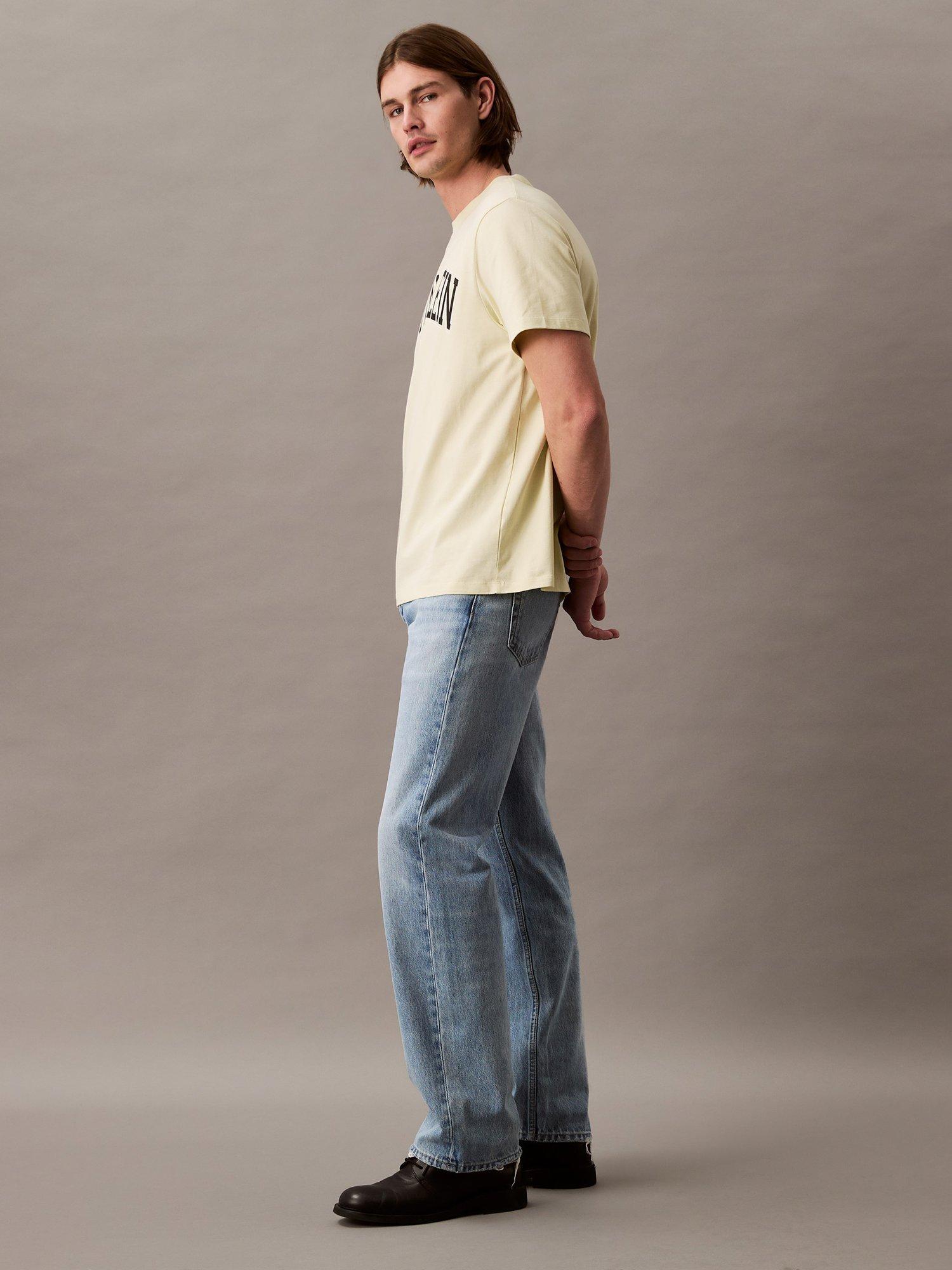 Product image 4 of 5, which shows Calvin Klein Jeans 90's Straight Fit Jeans, Ck Icon 94, 30R