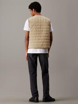 Calvin Klein Quilted Liner Vest, Tree House - view 2, Tree House