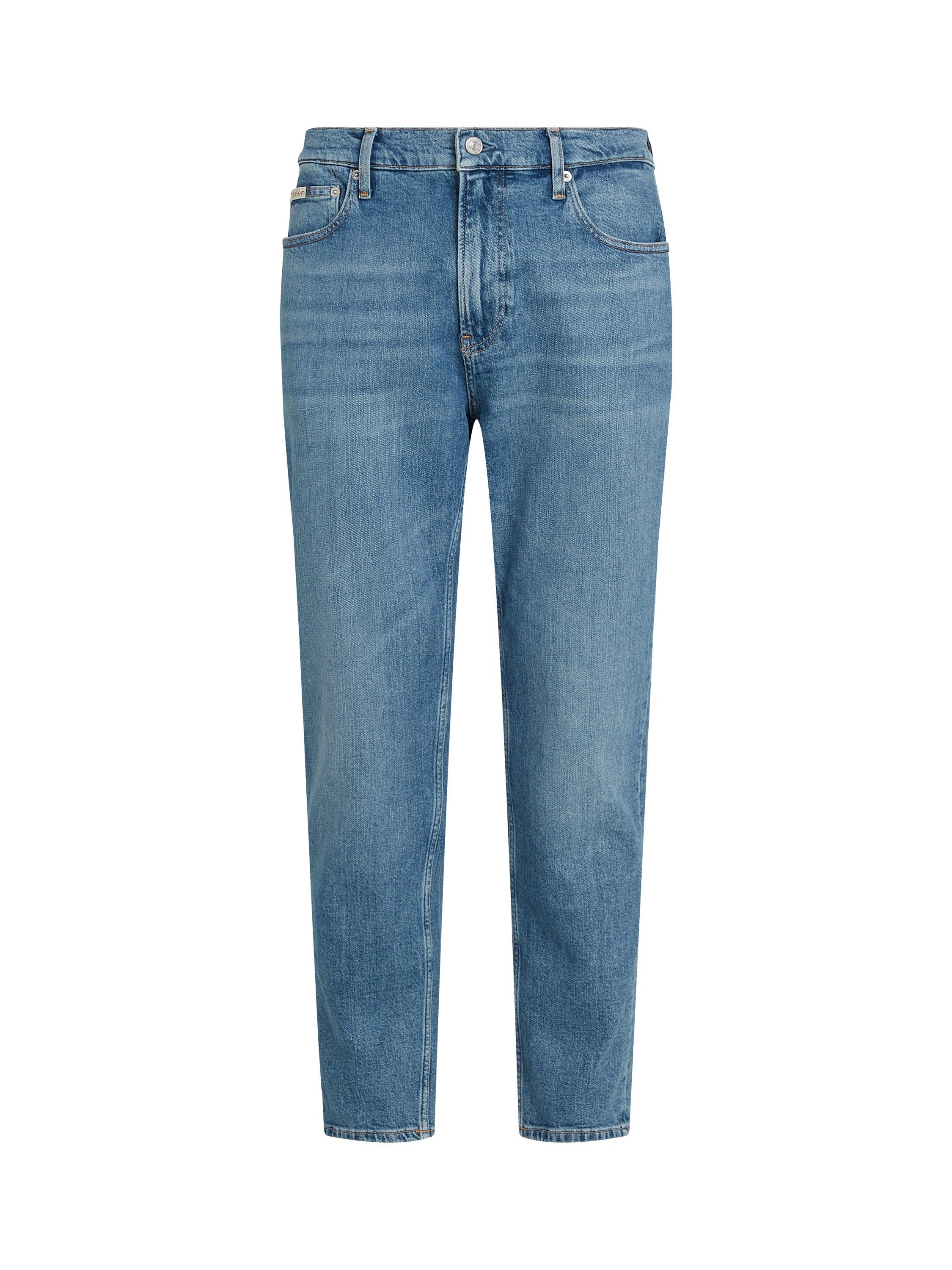 Product image 5 of 6, which shows Calvin Klein Tapered Dad Jeans, Denim Medium, 29R