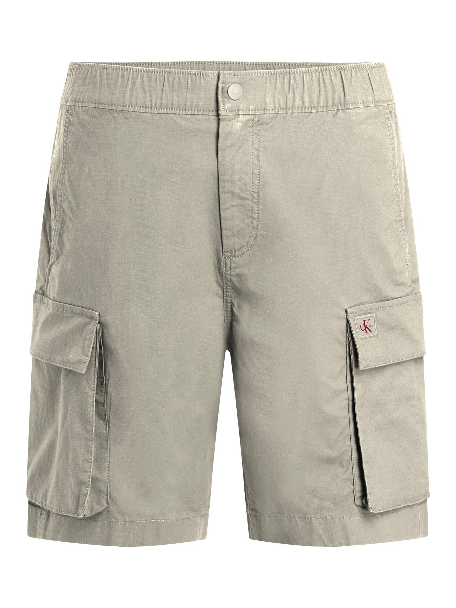 Product image 6 of 7, which shows Calvin Klein Jeans Cotton Blend Cargo Shorts, Laurel Oak, 28R