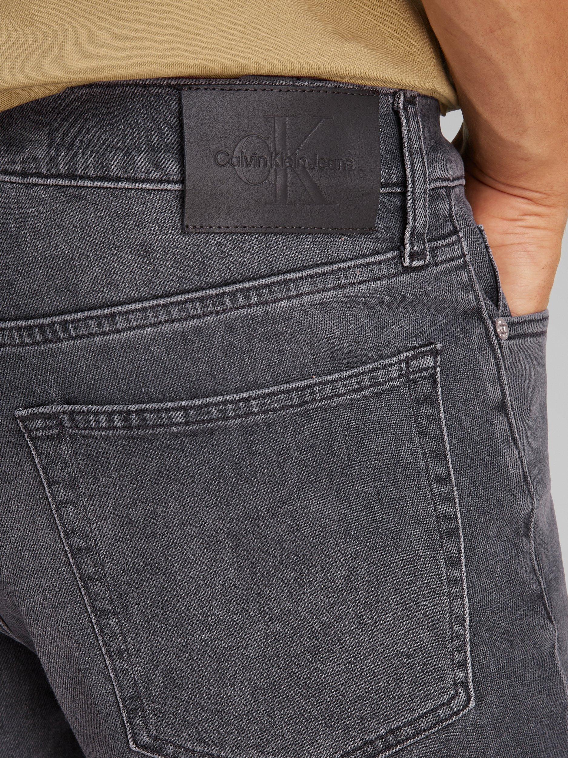 Product image 4 of 6, which shows Calvin Klein Slim Fit Shorts, Denim Grey, 28R