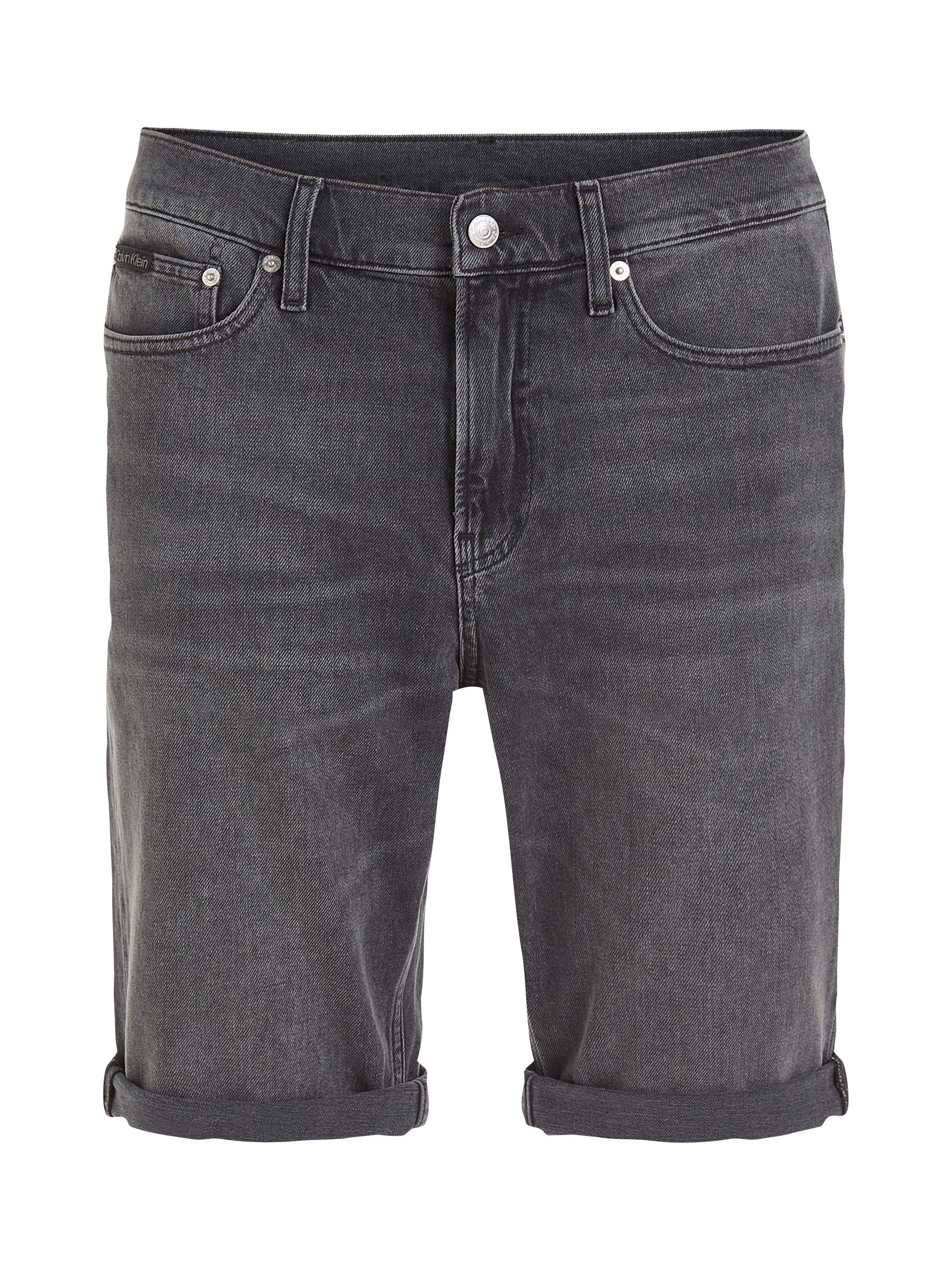 Product image 5 of 6, which shows Calvin Klein Slim Fit Shorts, Denim Grey, 28R