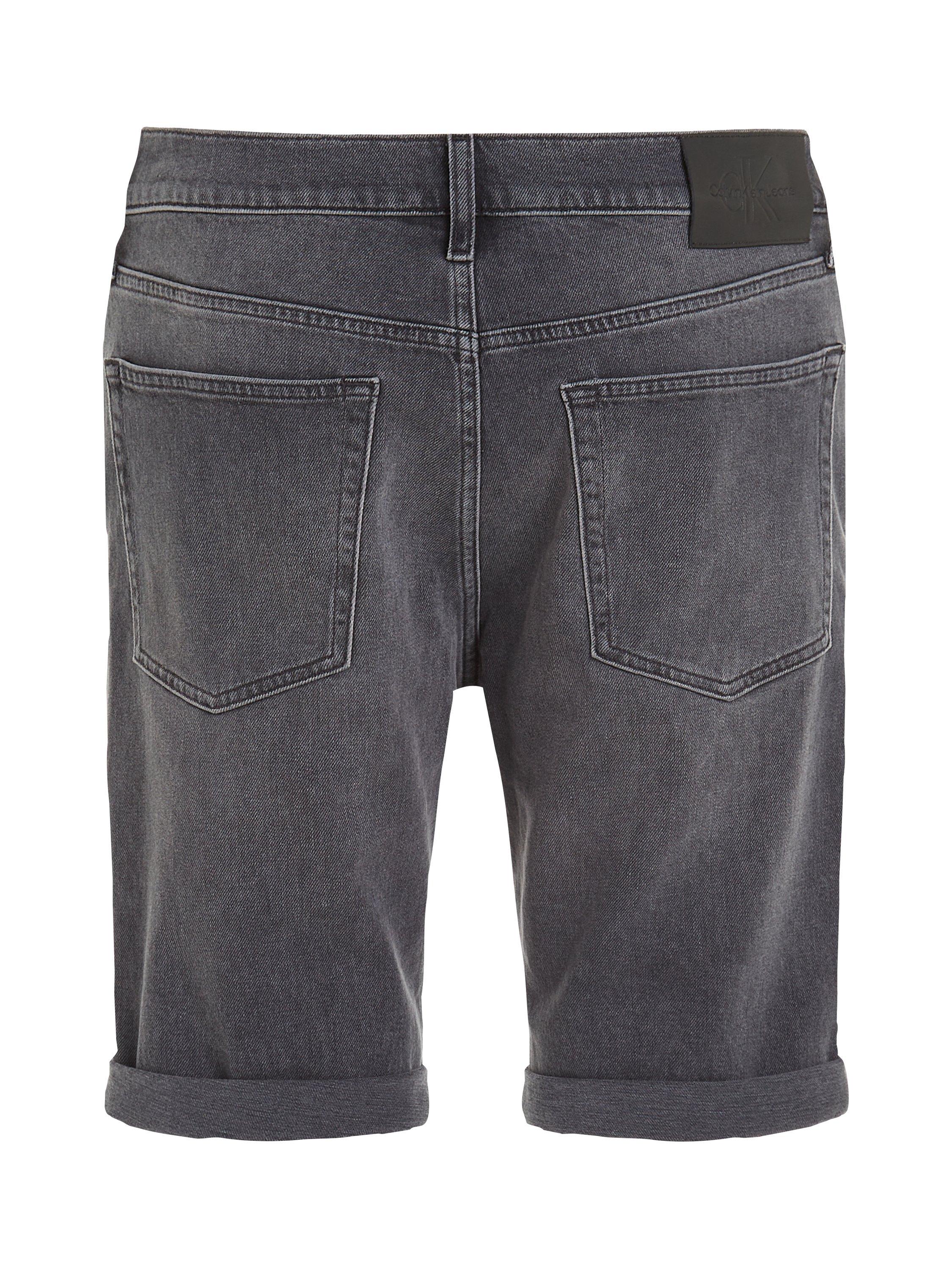 Product image 6 of 6, which shows Calvin Klein Slim Fit Shorts, Denim Grey, 28R