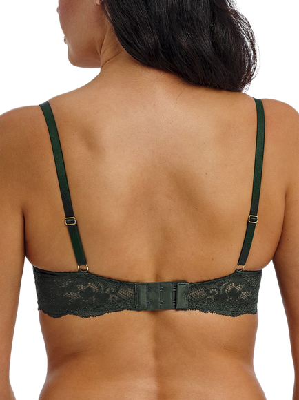 Wacaol Natsuki Underwired Balcony Bra, Juniper - view 2, Juniper