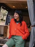 Passenger Reflection Knit Cardigan, Ember Orange
