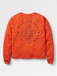 Passenger Remote Raglan Sleeve Sweatshirt, Ember Orange