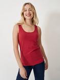 Crew Clothing Classic Vest, Red Wine